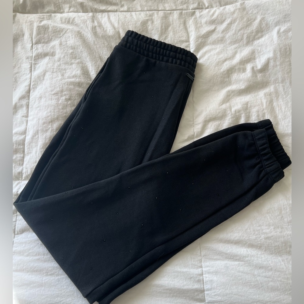 VS rhinestone joggers- XS